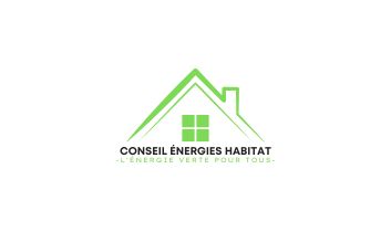Logo réalisé pour la société Conseil énergies habitat